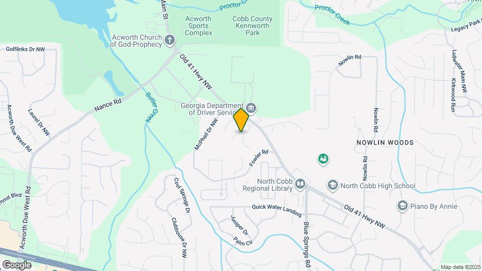 3680 Devon Park Ln NW Map and Location Details
