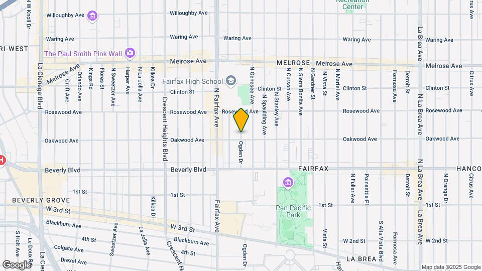 404 N Ogden Dr-Unit -3A Map and Location Details