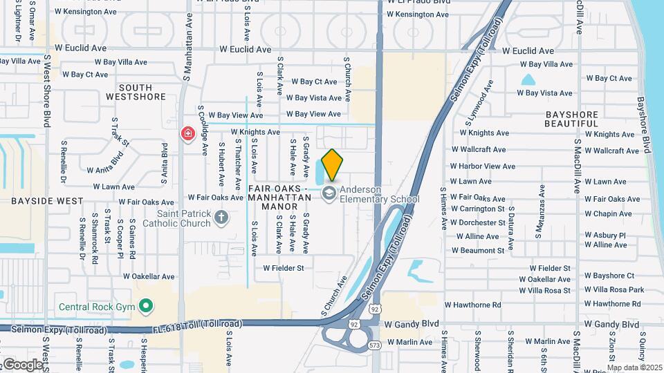 4509 S Oak Dr Map and Location Details
