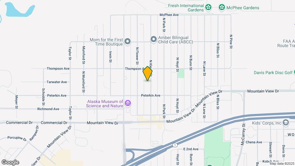 340 N Klevin St Mapa y Detalles de la Ubicación