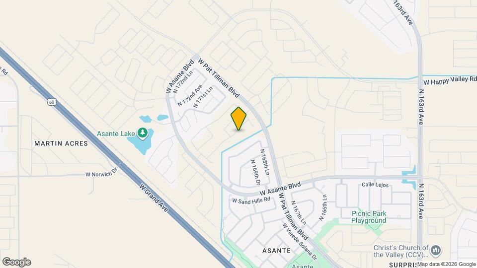 24551 N 169th Dr Map and Location Details