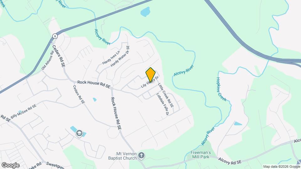 2090 Lily Valley Dr Map and Location Details