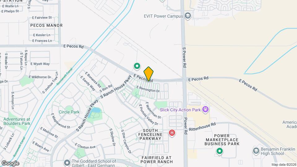 3457 S Swan Dr Map and Location Details