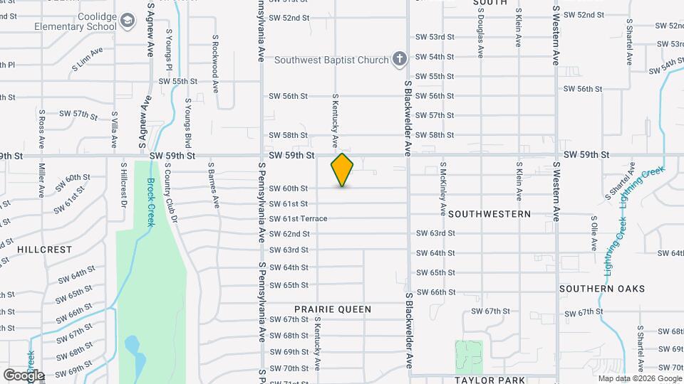 1424 SW 60th St Map and Location Details