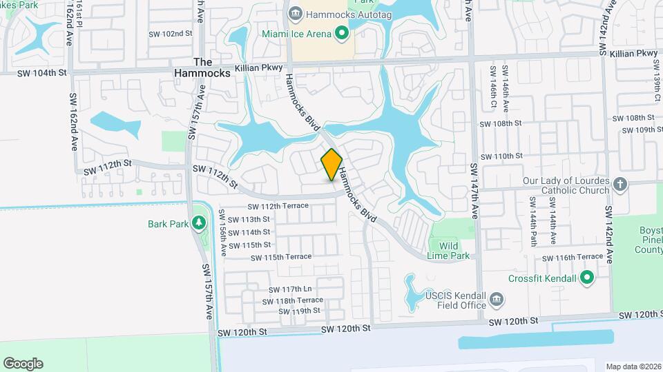 15222 SW 111th St Map and Location Details