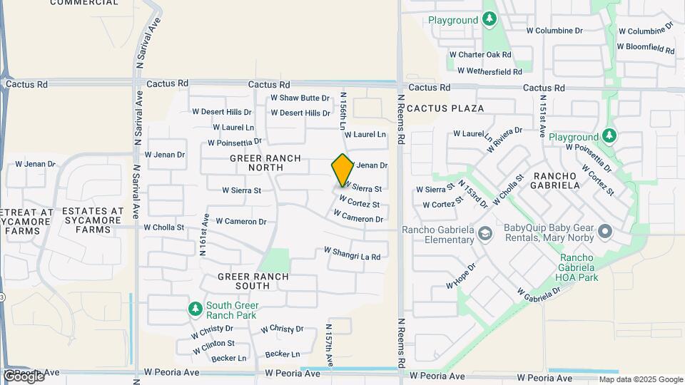 15658 W Cortez St Map and Location Details