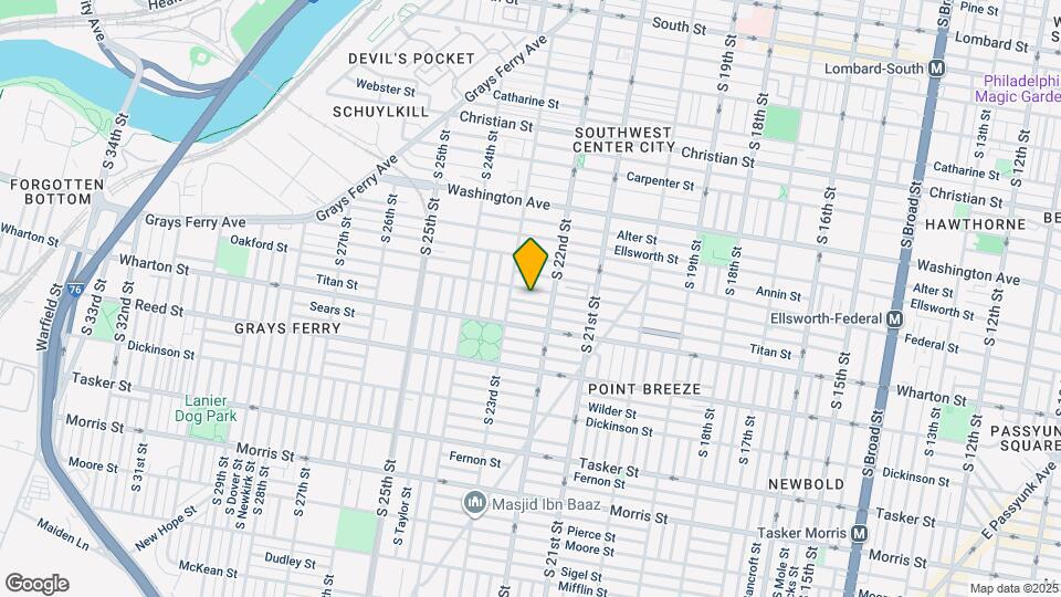 2227 Latona St Map and Location Details