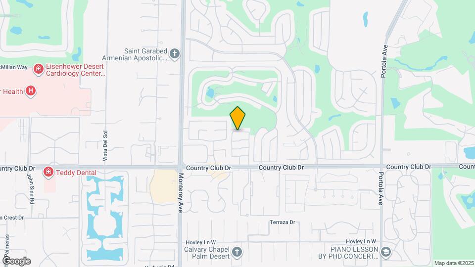 4155 Via Mattina Map and Location Details