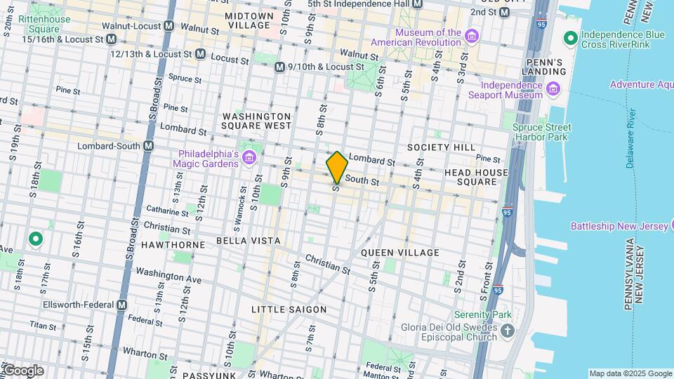 849 S 7th St Map and Location Details