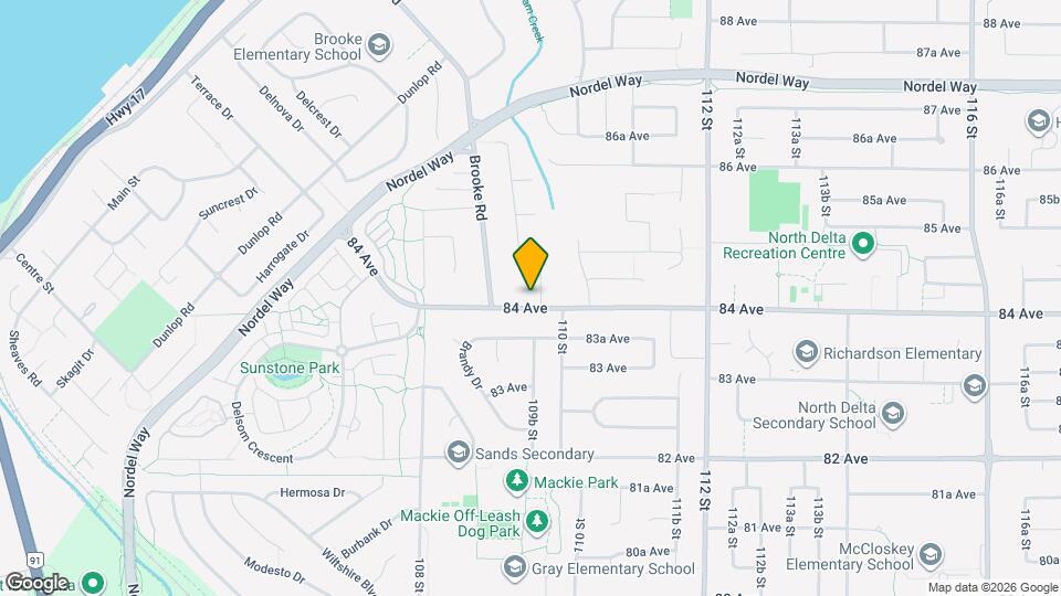 10961 84 Av Map and Location Details