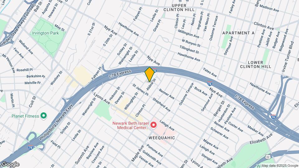 25 Aldine St Map and Location Details
