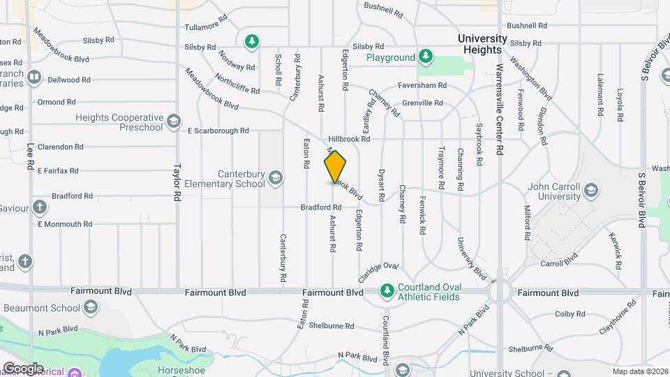 3722 Meadowbrook Blvd Map and Location Details
