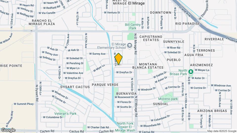 12422 W Valentine Ave Map and Location Details