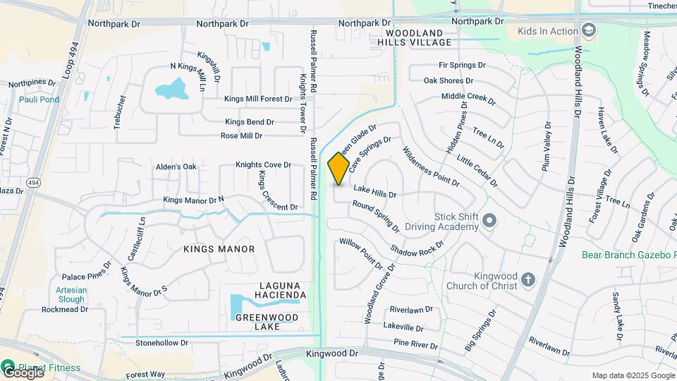 3214 Evergreen Glade Dr Map and Location Details