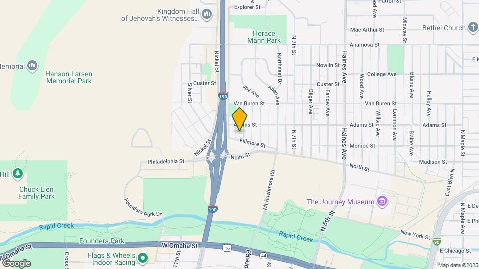 705 Taylor Ave Map and Location Details