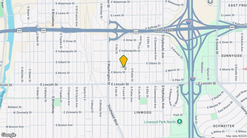 1039 S Laura Ave, Unit A Map and Location Details