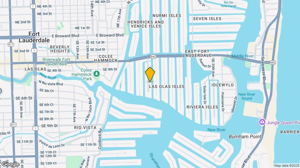 500 Coconut Isle Dr Map and Location Details