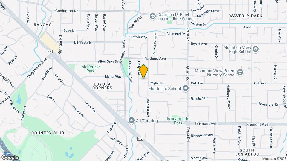 1425 McKenzie Ave Map and Location Details