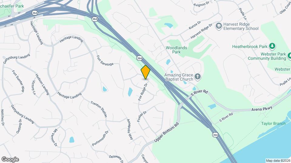 1708 Sparrow Point Ln Map and Location Details