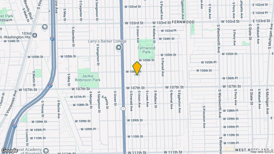 10616 S Union Ave Mapa y Detalles de la Ubicación