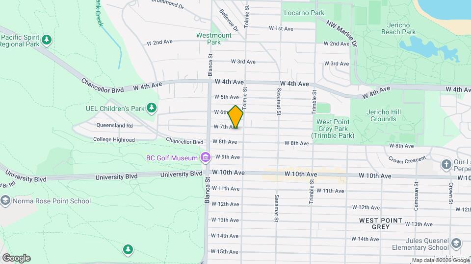 4620 W 7th Ave Map and Location Details