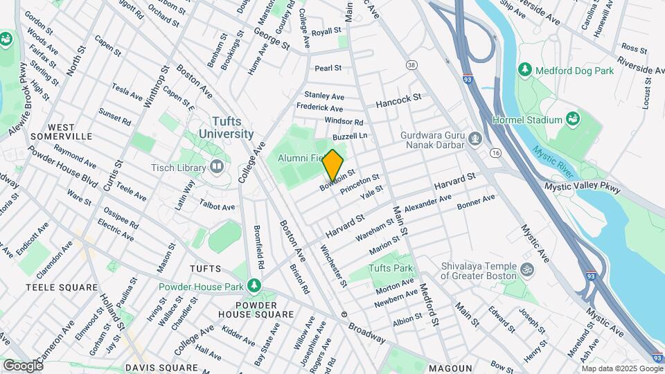 78 Bowdoin St, Unit #2 Map and Location Details