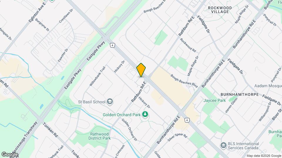 1359 Rathburn Rd E Map and Location Details