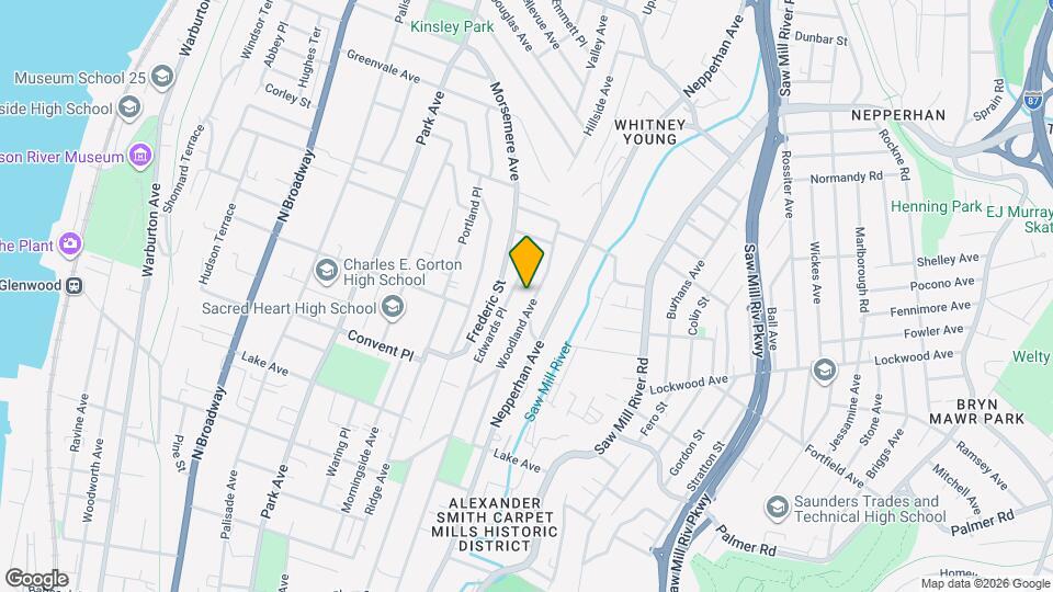 221 Woodland Ave Map and Location Details