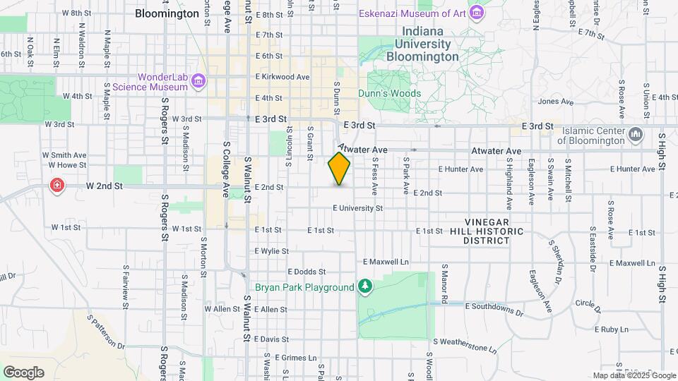 440 E 2nd St Map and Location Details