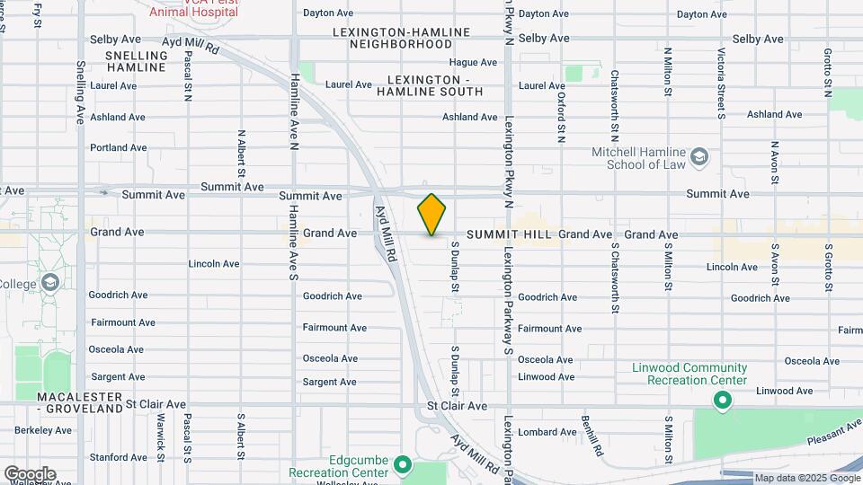 1186 Grand Ave Map and Location Details