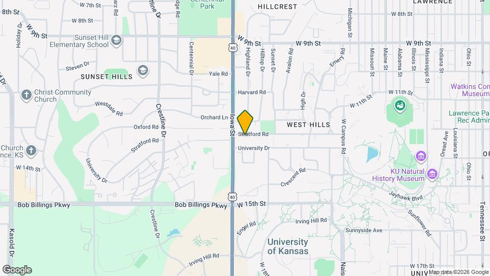 2003 Stratford Rd Map and Location Details