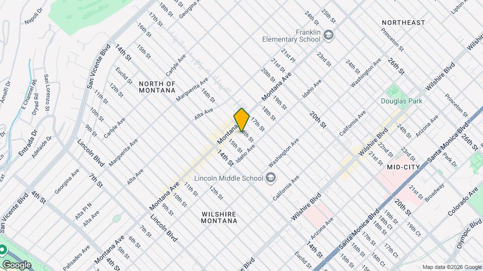 824 16th St Mapa y Detalles de la Ubicación