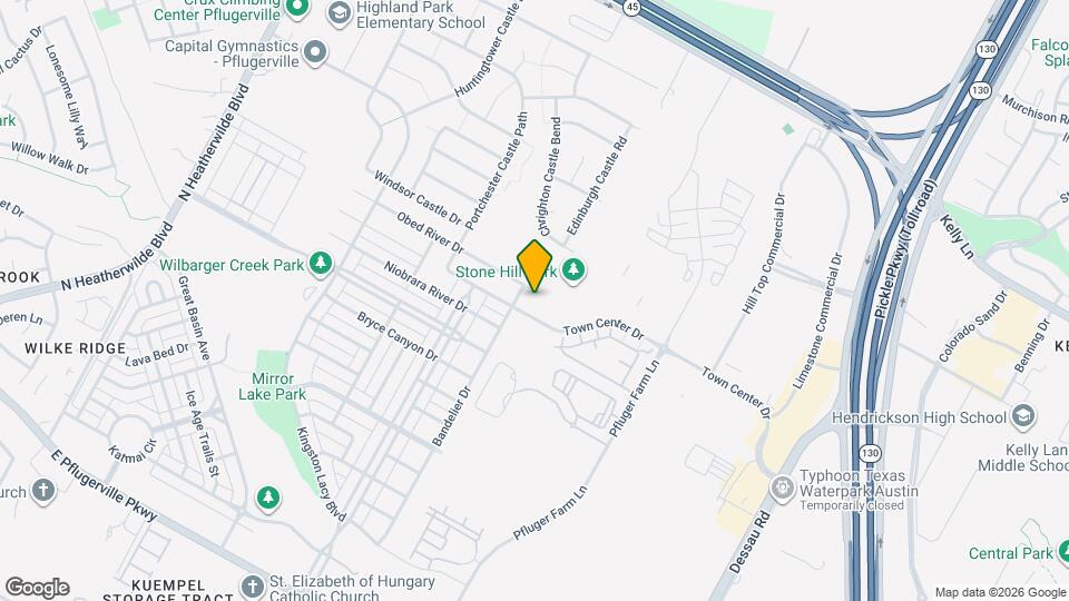 18704 Obed River Dr Map and Location Details