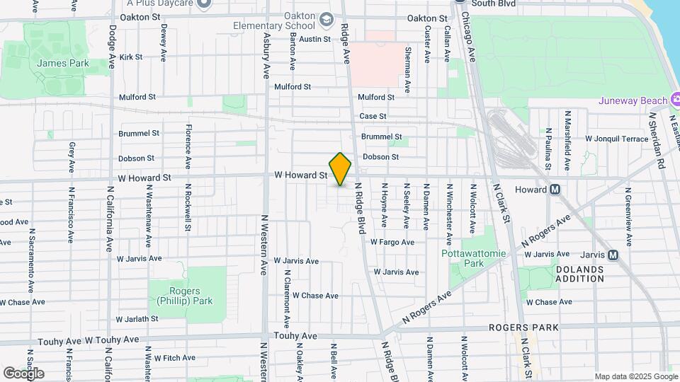 7536 N Ridge Blvd Map and Location Details
