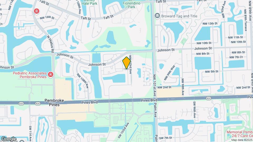 510 NW 103rd Terrace Map and Location Details