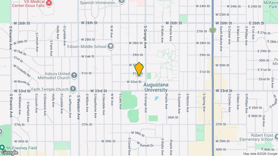 2310 S Euclid Ave Map and Location Details