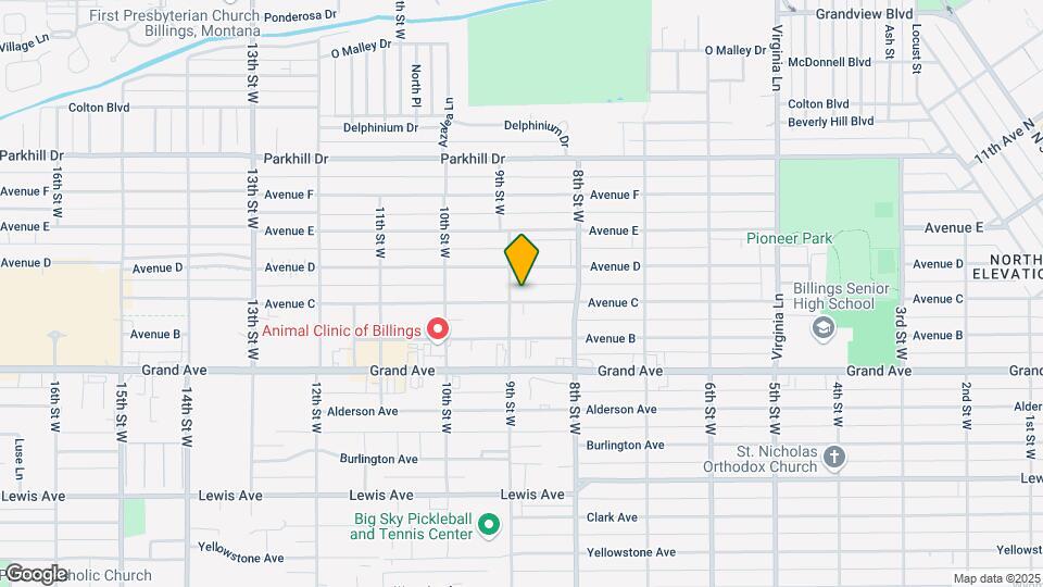 837 Avenue C Map and Location Details