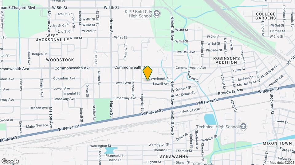 2609 Lowell Ave Map and Location Details