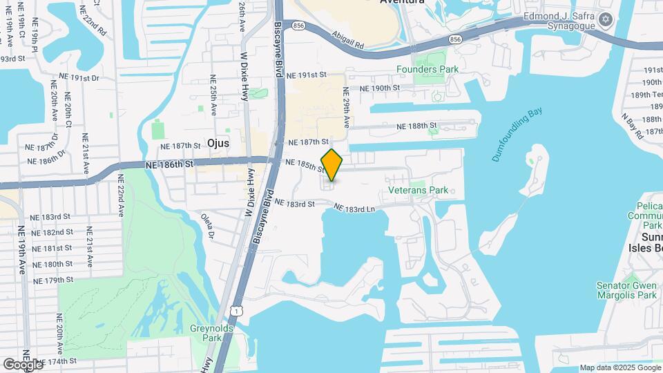 18429 NE 28th Ave Mapa y Detalles de la Ubicación