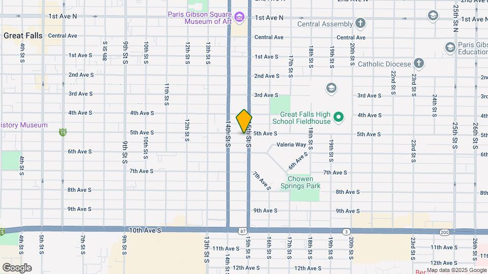 1422 5th Ave S Map and Location Details