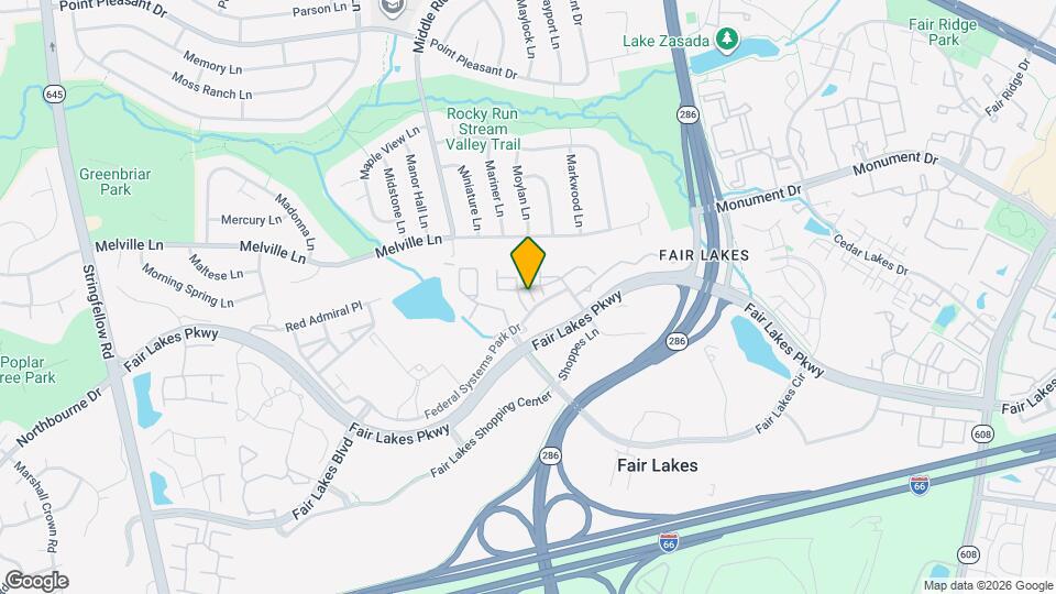 12877 Fair Briar Ln Mapa y Detalles de la Ubicación