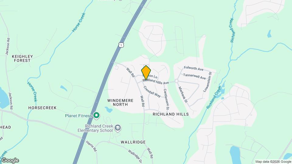 1220 Crendall Way Map and Location Details