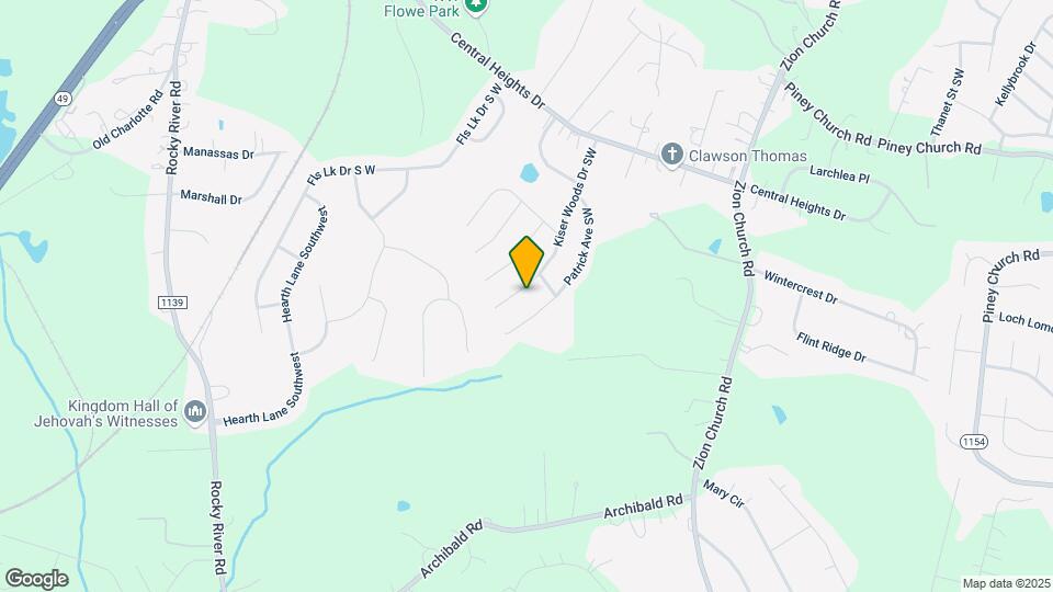 4287 Kiser Woods Dr SW Map and Location Details