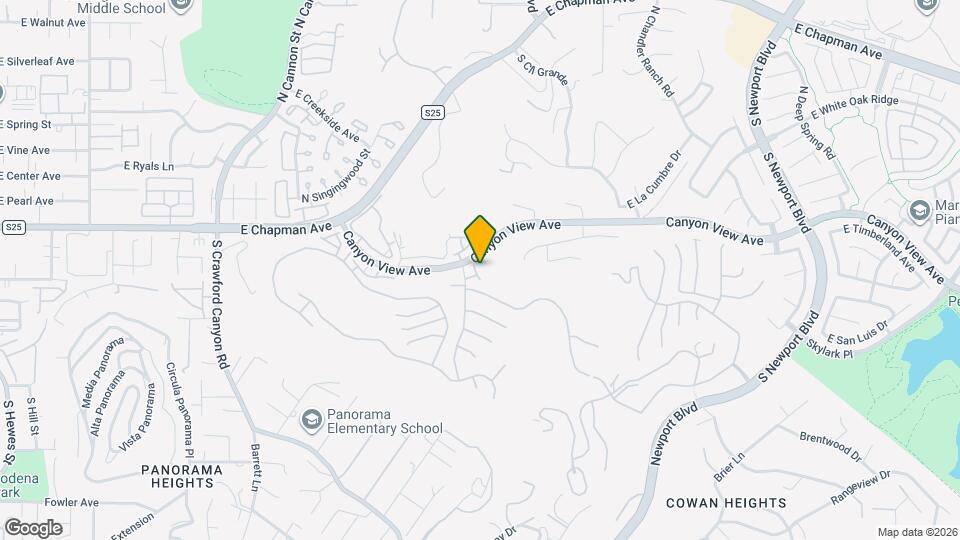 207 S Dove St Map and Location Details