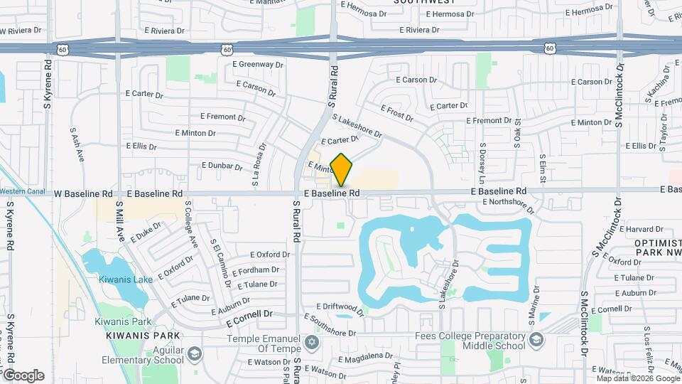 Lakefront at West Bay Map and Location Details