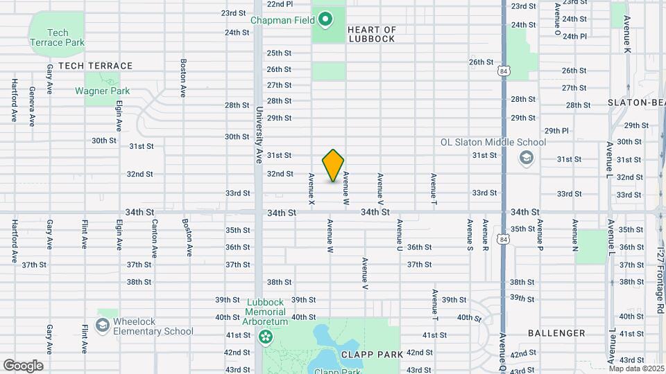 2308 33rd St Mapa y Detalles de la Ubicación