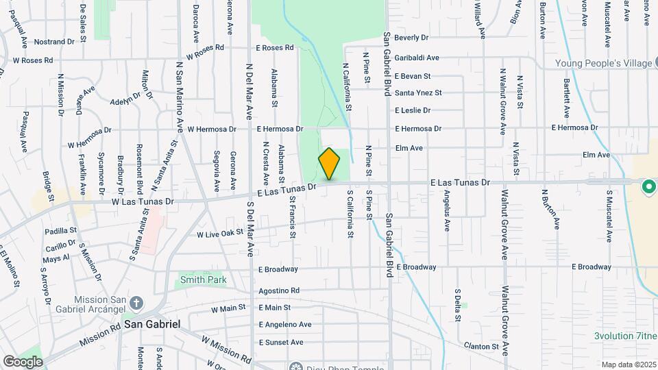 418 E Las Tunas Dr Map and Location Details