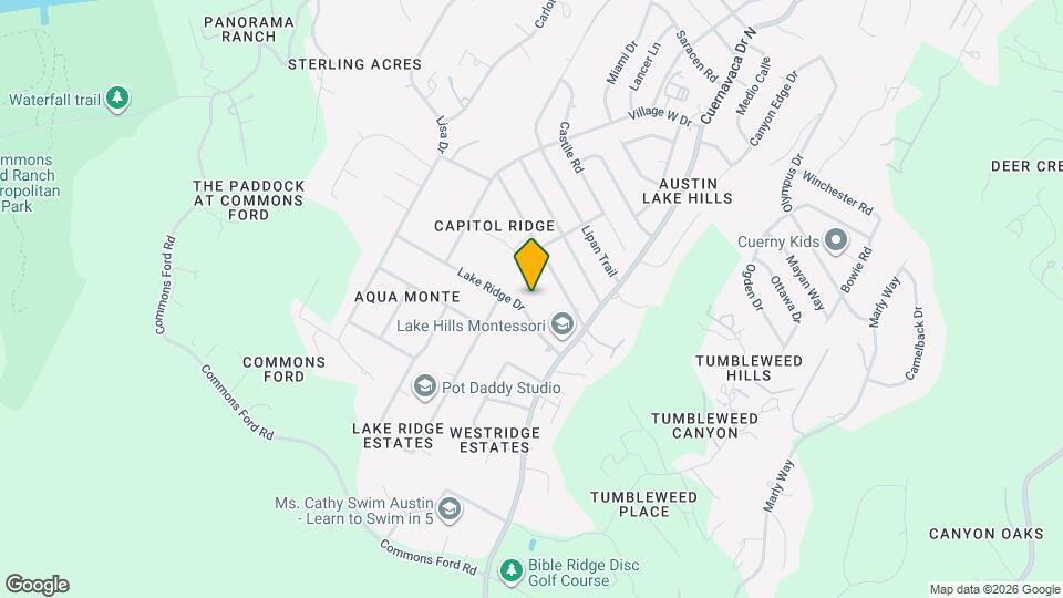 9810 Lake Ridge Dr, Unit A Mapa y Detalles de la Ubicación