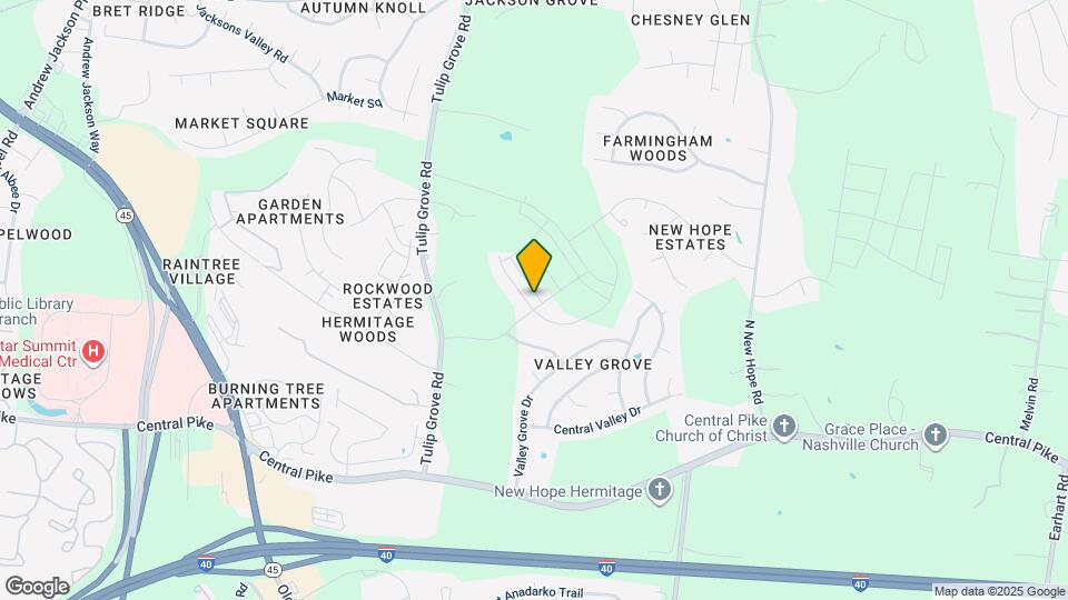 7402 Blue Gable Rd Map and Location Details