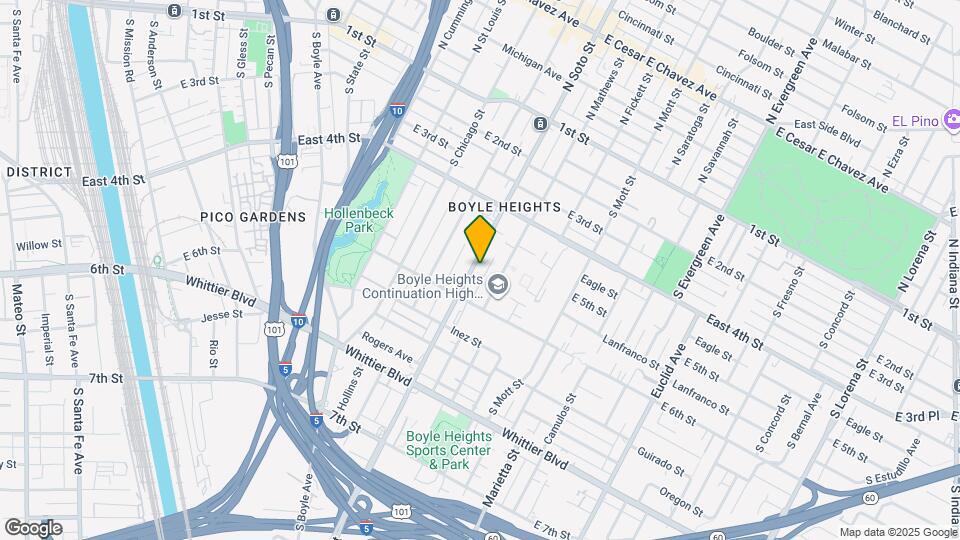 522 S Soto St, Unit 524 Map and Location Details